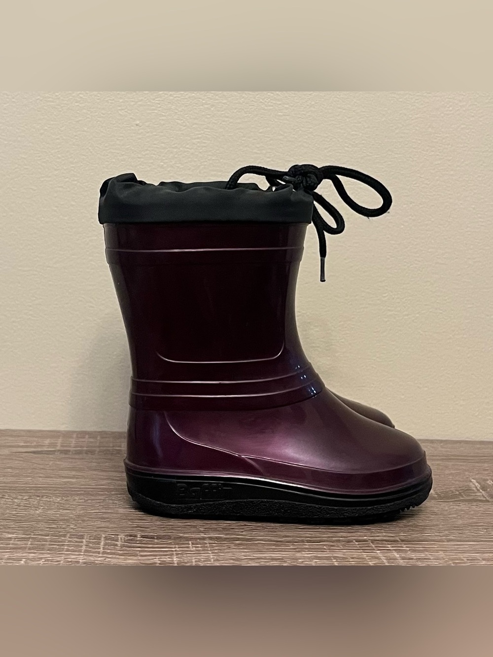 Baffin Ice Castle Boots Toddler Size 7 Plum Removeable Liner All Season Wear